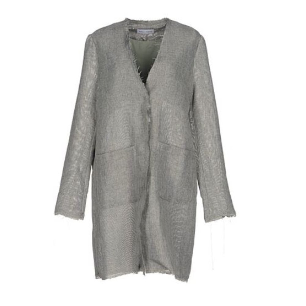 NWT Weili Zheng Peacot in Canapa Profili Coat, M